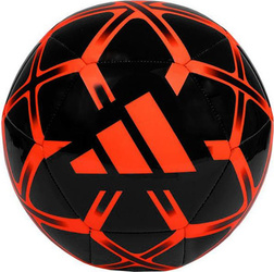 Piłka nożna adidas Starlancer Club czarno-czerwona IP1650
