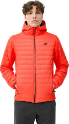 Kurtka męska puchowa 4F pomarańczowa 4FSS23TDJAM085 70S