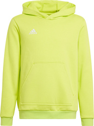 Bluza dla dzieci adidas Entrada 22 Hoody limonkowa HC5069