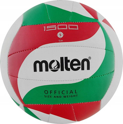 Piłka siatkowa Molten V5M1500 biało-czerwono-zielona
