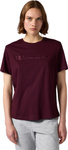 Koszulka damska Champion SS Tee bordowa 118382 RS522