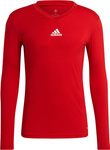 Koszulka termoaktywna męska adidas Team Base Tee czerwona GN5674