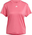 Koszulka damska adidas Aeroready Train Essentials 3-Stripes Tee różowa HZ5688