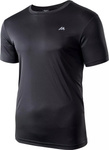 Męska koszulka treningowa z krótkim rękawem Martes Bisic czarna rozmiar L