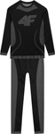 Bielizna termoaktywna bezszwowa dla dziewczynki 4F F109 czarna 4FJAW23USEAF109 20S