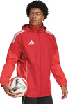 Kurtka męska adidas Tiro 25 Competition All-Weather czerwona JI6503