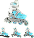 Łyżworolki wrotki łyżwy hokejowe wrotko-rolki Nils Extreme rozmiar M (35-38)