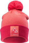 Dziecięca czapka zimowa z pomponem Elbrus Takumi JRG różowa