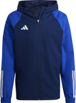 Kurtka męska adidas Tiro 23 Competition All-Weather granatowo-niebieska HK7657