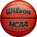 Piłka do koszykówki koszykowa Wilson Ncaa Elevate pomarańczowo-czarna WZ3007001XB7