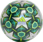 Piłka nożna adidas UCL Training 24/25 Knockout Stages Foil zielono-srebrna JH1280