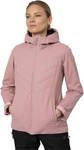 Kurtka narciarska damska 4F różowa H4Z22 KUDN003 53S