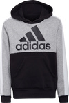 Bluza dla dzieci adidas U CB FL Hoodie czarno-szara HC5658