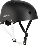 Kask rowerowy na rolki deskorolkę hulajnogę Nils Extreme MTW001 czarny rozmiar M 55-58 cm