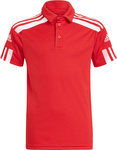Koszulka dla dzieci adidas Squadra 21 Polo czerwona GP6423