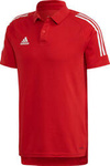 Koszulka męska adidas Condivo 20 Polo czerwono-biała ED9235