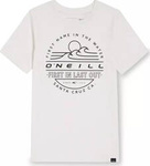 Dziecięca koszulka z krótkim rękawem O'neill JACK O'NEILL MUIR T-SHIRT snow white rozmiar 140