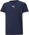 Koszulka dla dzieci Puma teamRISE Jersey Jr granatowa 704938 06