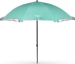 NC17114 PARASOL/PARAWAN PLAŻOWY 2W1 XXL 240 CM ZIELONY NILS