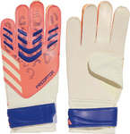 Rękawice bramkarskie adidas Predator Glove Training biało-pomarańczowe JN5355