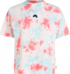 Damska koszulka z krótkim rękawem O'neill WOW T-SHIRT pink ice cube tie dye rozmiar M