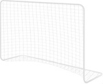 Bramka do piłki nożnej Enero z siatką 182x122x61cm biała