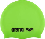 Czepek silikonowy Arena Classic Silicone acid/lime/black