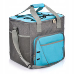 Torba termiczna lodówka Meteor Frosty 30L niebiesko-szara 74641