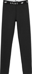 Spodnie damskie funkcyjne 4F czarne H4L22 SPDF351 20S