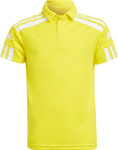 Koszulka dla dzieci adidas Squadra 21 Polo żółta GP6426