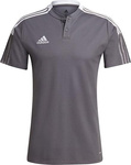 Koszulka męska adidas Tiro 21 Polo szara GM7364