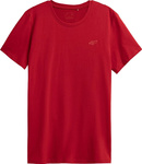 Koszulka męska 4F czerwona NOSH4 TSM352 62S