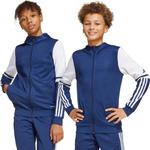 Bluza dla dzieci adidas Squadra 25 Hoodie granatowo-biała JD4800