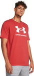 Koszulka męska Under Armour Sportstyle Logo czerwona 1382911 814