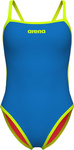 Damski Strój Kąpielowy Women's Arena Solid Rev Swimsuit Challen  dress blues rozmiar 34