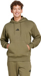 Bluza męska adidas Essentials Feelcozy Fleece oliwkowa JE3799