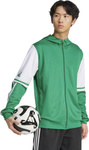Bluza męska adidas Squadra 25 Hoody zielono-biała JP3164