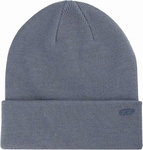 Czapka zimowa ciepła 4F U622 denim 4FWAW25ACAPU622 32S