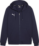 Bluza męska Puma Team Goal Casuals Hooded granatowa 658595 06