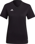 Koszulka damska adidas Entrada 22 Tee czarna HC0438