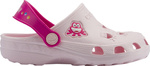 Chodaki sandały klapki dla dzieci Coqui Little Frog różowe 8701-100-5536A/8701-100-5536