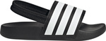 Klapki dla dzieci adidas Adilette Estrap czarne JR5328