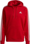 Bluza męska adidas Essentials Fleece czerwona GU2523