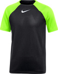 Koszulka dla dzieci Nike DF Academy Pro SS Top K czarno-zielona DH9277 010
