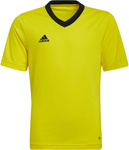 Koszulka dla dzieci adidas Entrada 22 Jersey żółta HI2127
