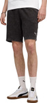 Spodenki męskie Puma Ess Elevated Relaxed Wash czarno-szare 688052 01