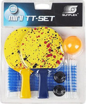 Zestaw do tenisa stołowego ping ponga 2 rakietki mini piłka Sunflex TT Mini 20104