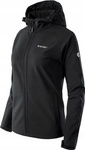 Damska kurtka przejściowa softshell Hi-Tec Lady Neti membrana 8000mm czarna rozmiar XL