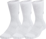 Skarpety Under Armour TC 3pak Crew białe 1386311 100