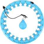 Hula hop z wypustkami i obciążnikiem HMS HHW01 niebieskie